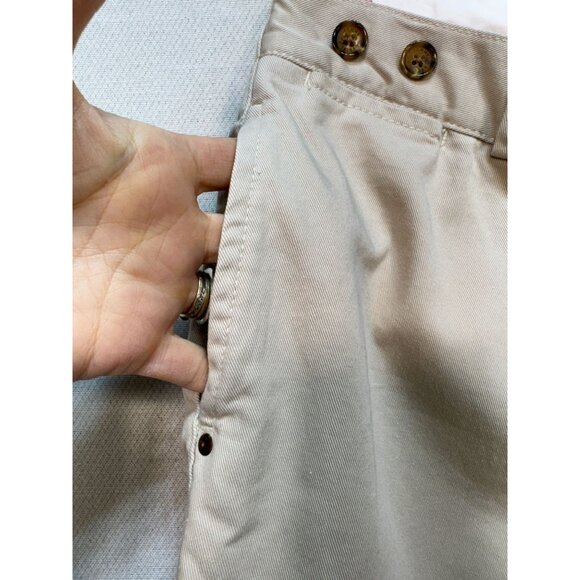 NWT Tommy Hilfiger Womens Cropped Chino Pants Size 10P Beige Casual Summer - Picture 11 of 16